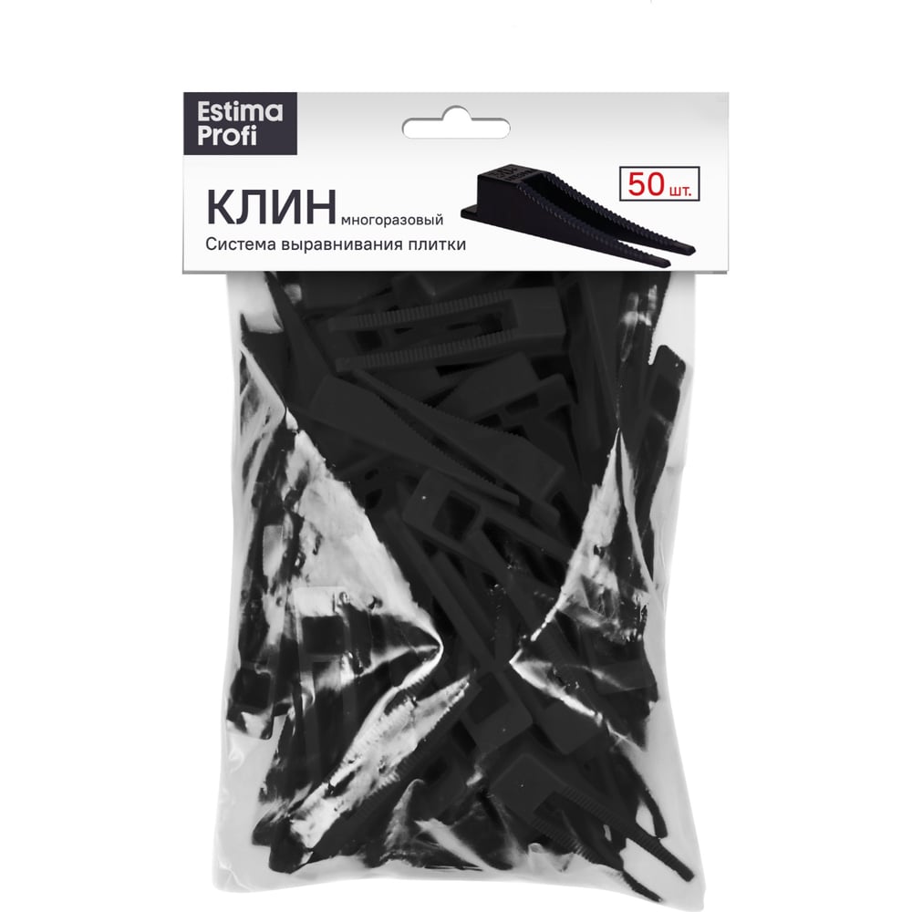 Клин для СВП PROFI 50 шт Estima ТД00-070394