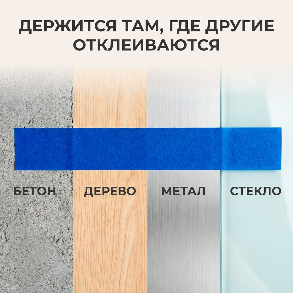 Клейкая лента SDM фасадная, 50 мм, 25 м, ГОСТ 00-00005416