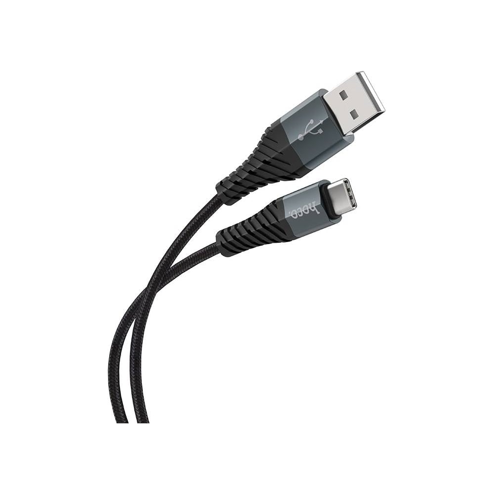Кабель Hoco Usb x38 cool type-c, 3а, 1м, нейлон (черный) 0L-00043730