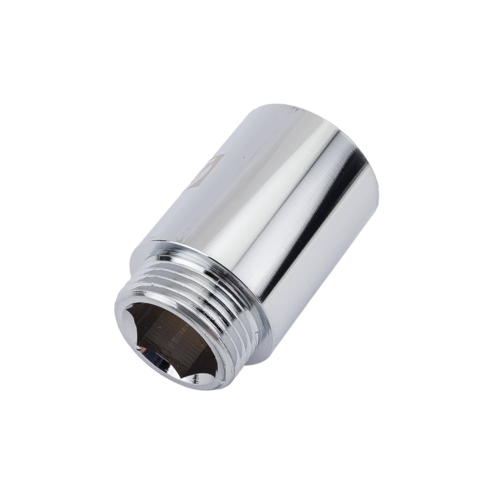 Удлинитель VALTEC 1 вн.х50мм, хром VTr.198.C.0650