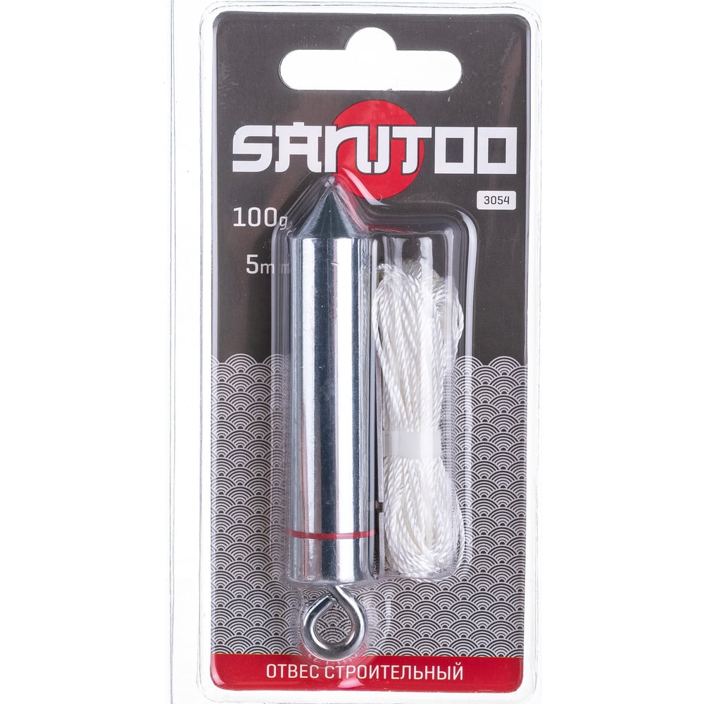 Строительный отвес Sanitoo 100 гр 3054