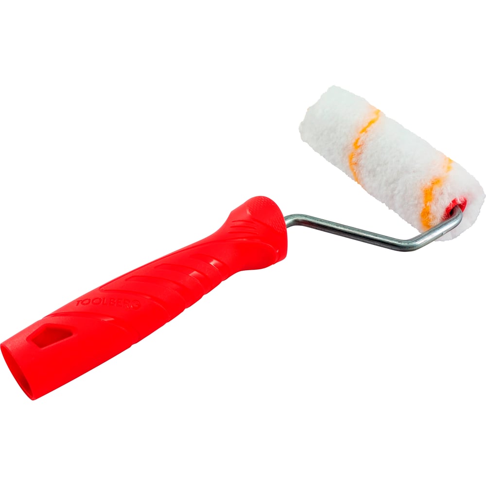 Мини-валик с ручкой Toolberg 0214152 Классик-Стандарт, интерьер, полиамид 12/100/15мм, D6мм, желт.нить, Too ЛА-00004679
