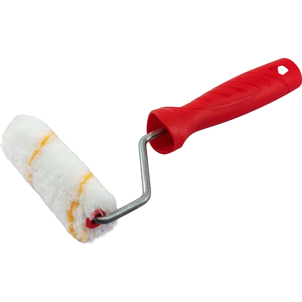 Мини-валик с ручкой Toolberg 0214152 Классик-Стандарт, интерьер, полиамид 12/100/15мм, D6мм, желт.нить, Too ЛА-00004679