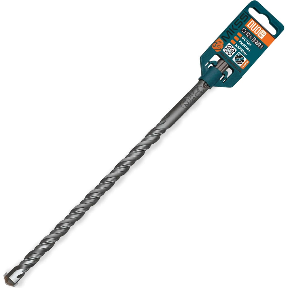 Бур по бетону Duo MKSS Toolbox DS1226 12x260мм (SDS-plus) MKSS DS12260
