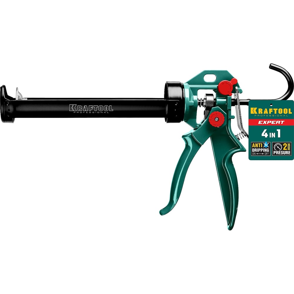 Скелетный пистолет для герметика KRAFTOOL 4-in-1, 310 мл 06675