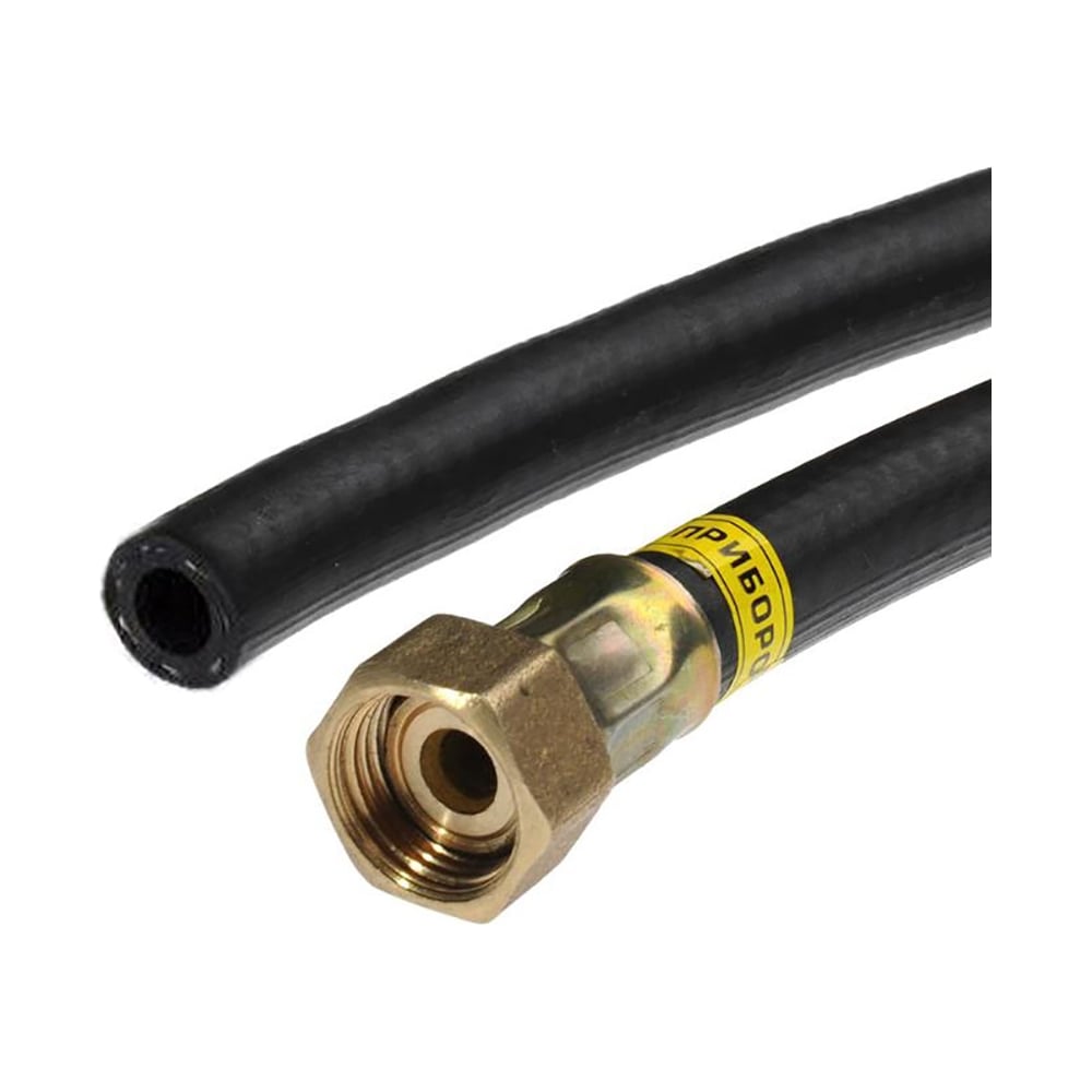 Шланг для газовых баллонов РУСЛО 1/2" чёрный 157 см SGH0F157