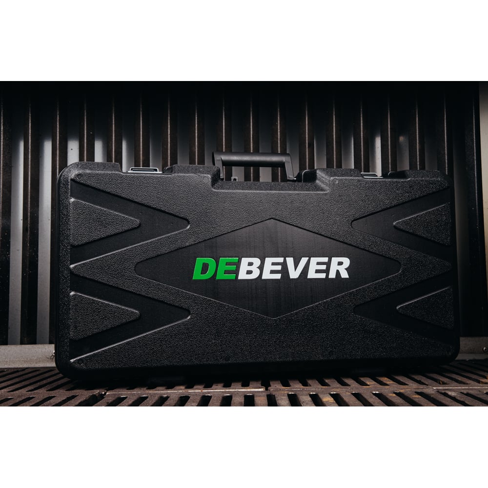 Угловая шлифмашина электрическая DeBever 230 мм, 2200 Вт, 6500 об/мин, 5,5 кг DBE-9237A