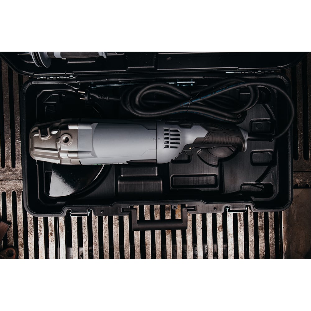 Угловая шлифмашина электрическая DeBever 230 мм, 2200 Вт, 6500 об/мин, 5,5 кг DBE-9237A