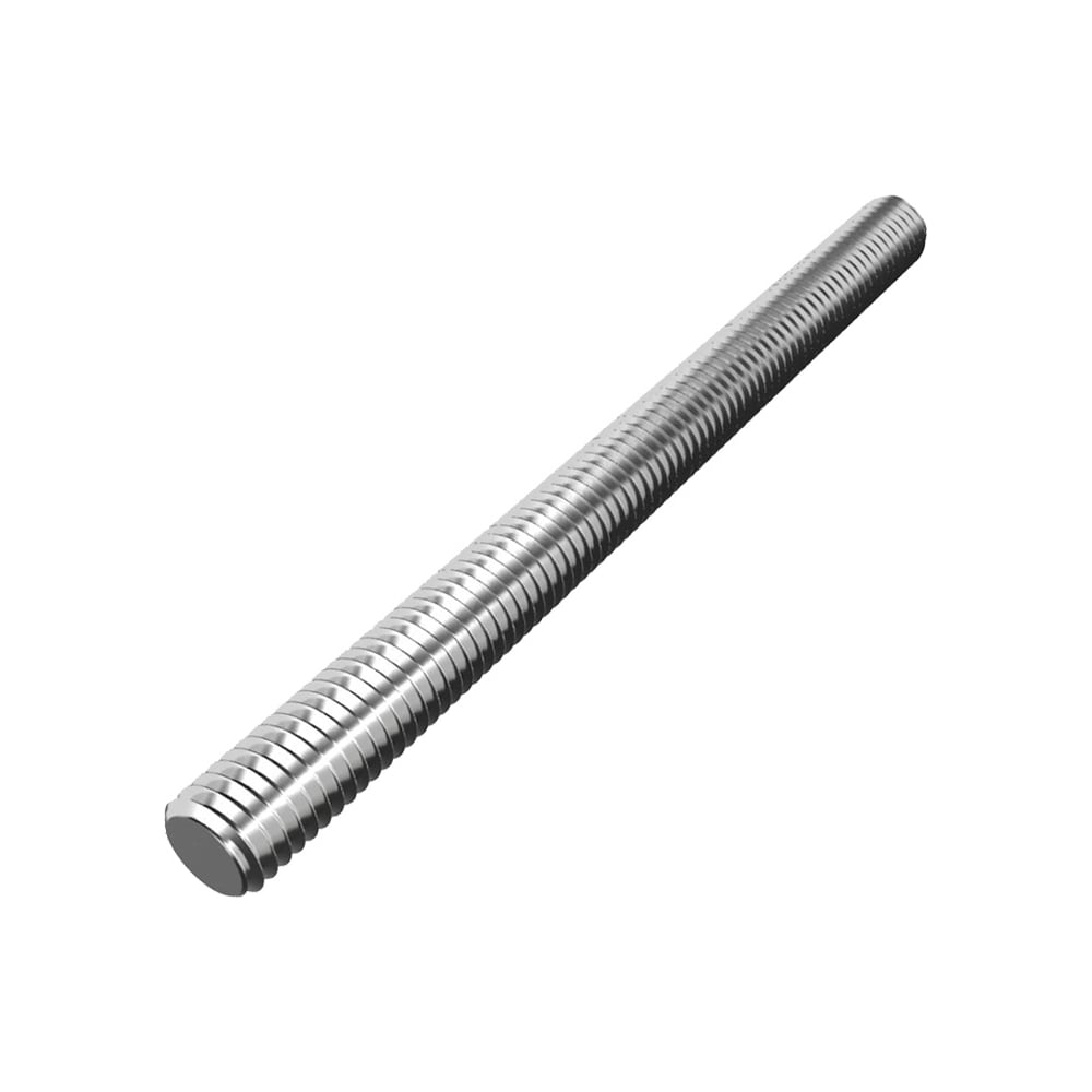 Шпилька резьбовая ЦКИ DIN975, угол резьбы 60 градусов, М8x2000, 4.8, Ц, 1 шт. 38607