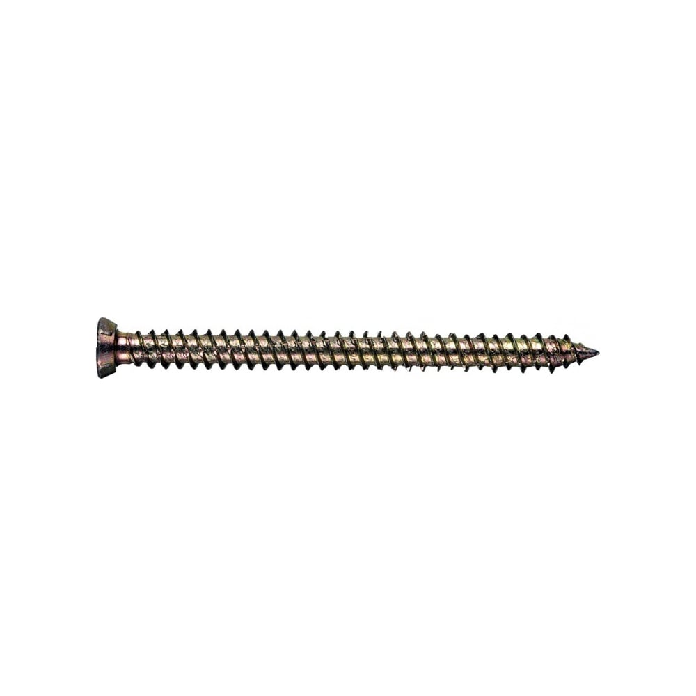 Шуруп по бетону BlackWeld 7,5x92, желтый цинк, 100 шт. 144777