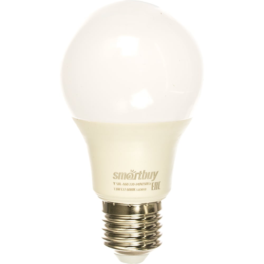 Светодиодная лампа Smartbuy LED A6013W/6000 SBL-A60-13-60K-E27