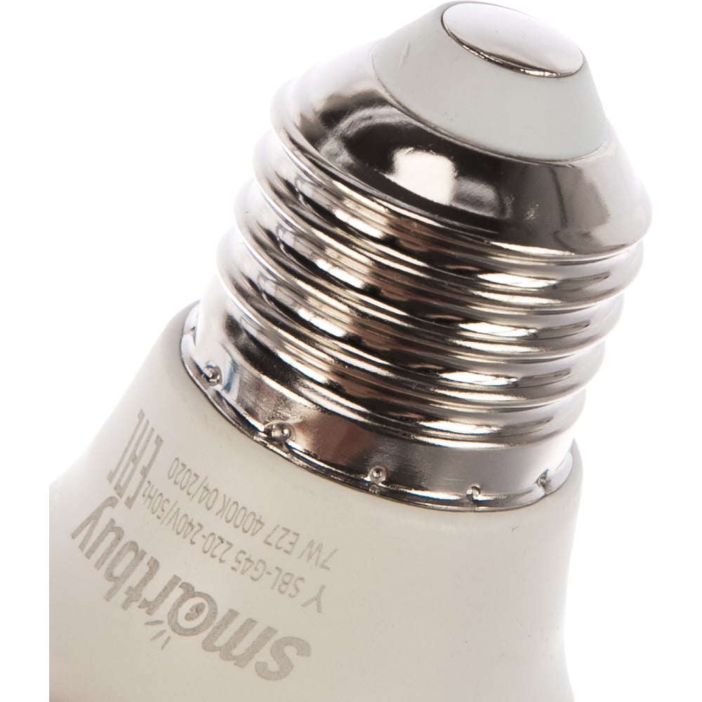 Светодиодная лампа Smartbuy LED G45-07W/4000/E27 SBL-G45-07-40K-E27