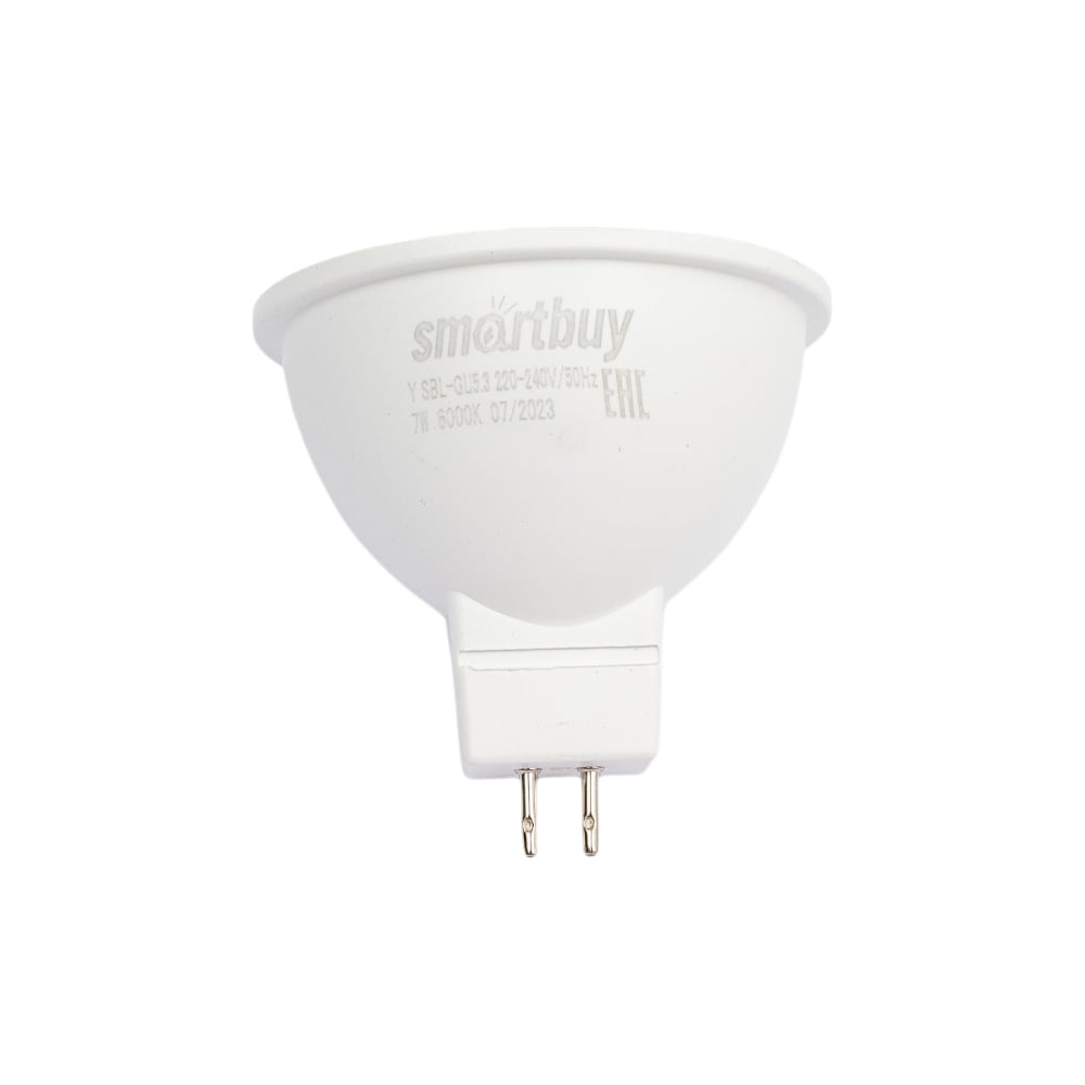 Светодиодная лампа Smartbuy LED GU5,3-07W/6000 SBL-GU5_3-07-60K-N