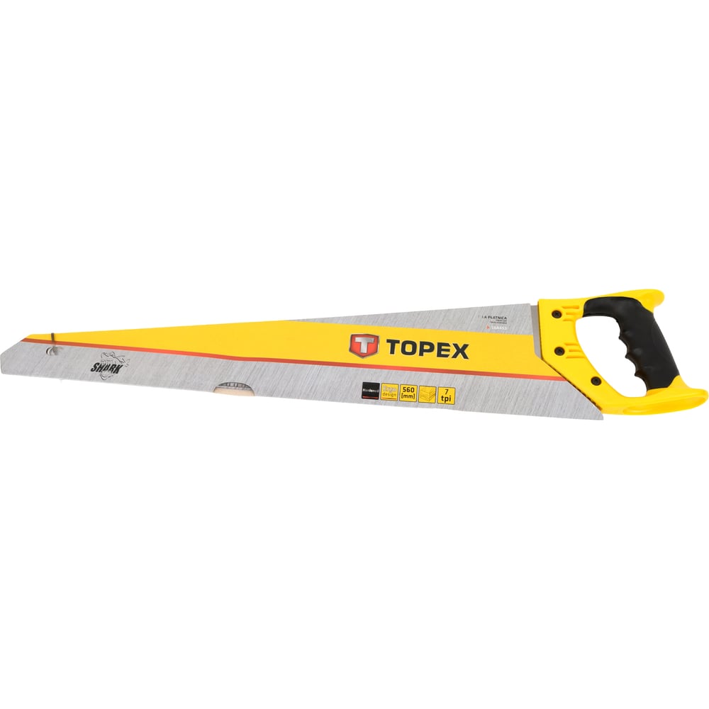 Ножовка по дереву TOPEX Shark 560мм 10A453