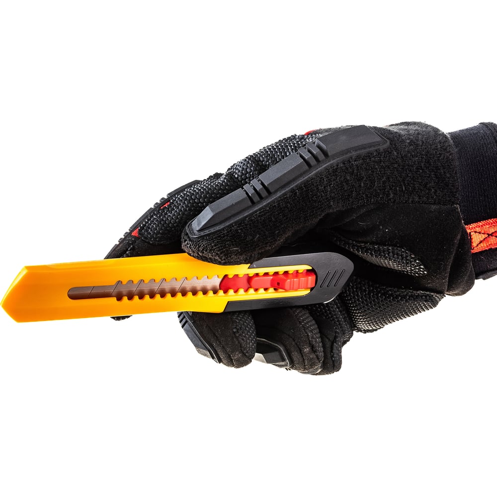 Нож из АБС пластика Stayer QUICK-18 сегментированные лезвия 18 мм 0910_z01