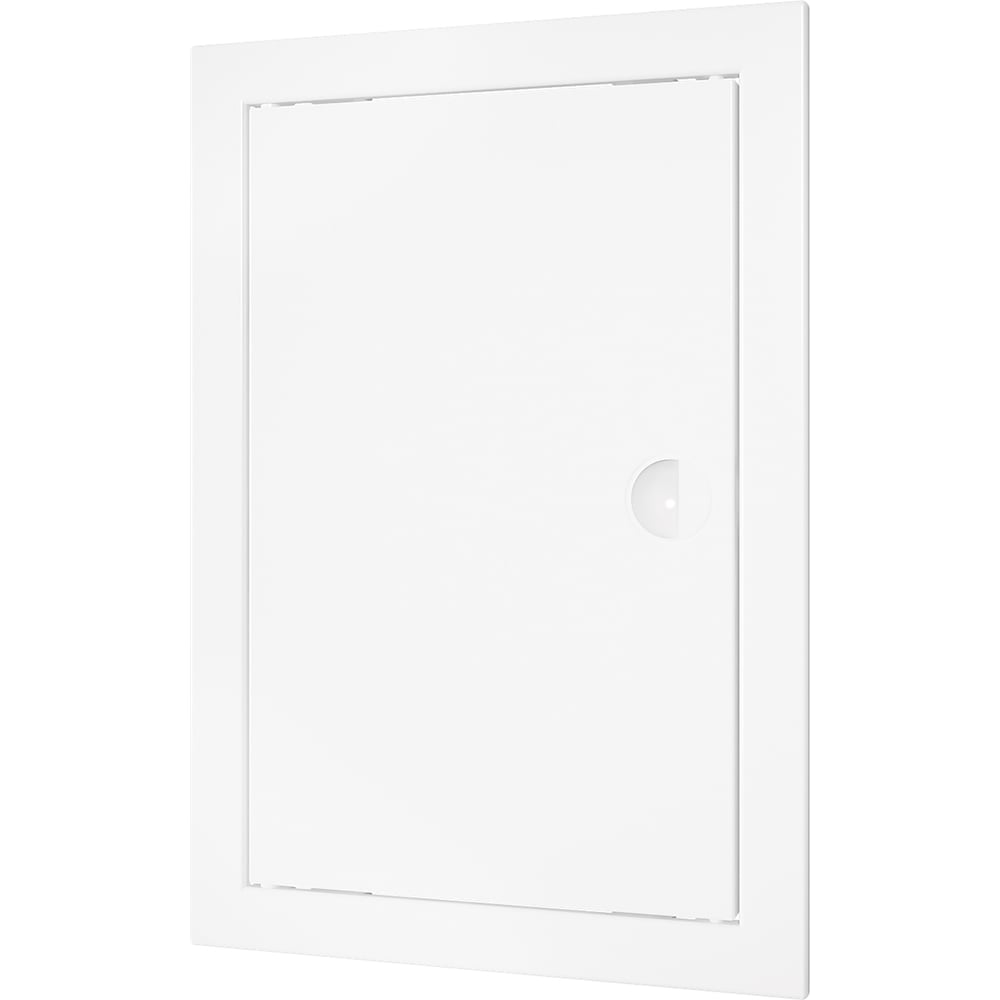 Ревизионная люк-дверца EVECS Л2530Р 268x318, с фланцем, 246x296, с ручкой АБС 89-113