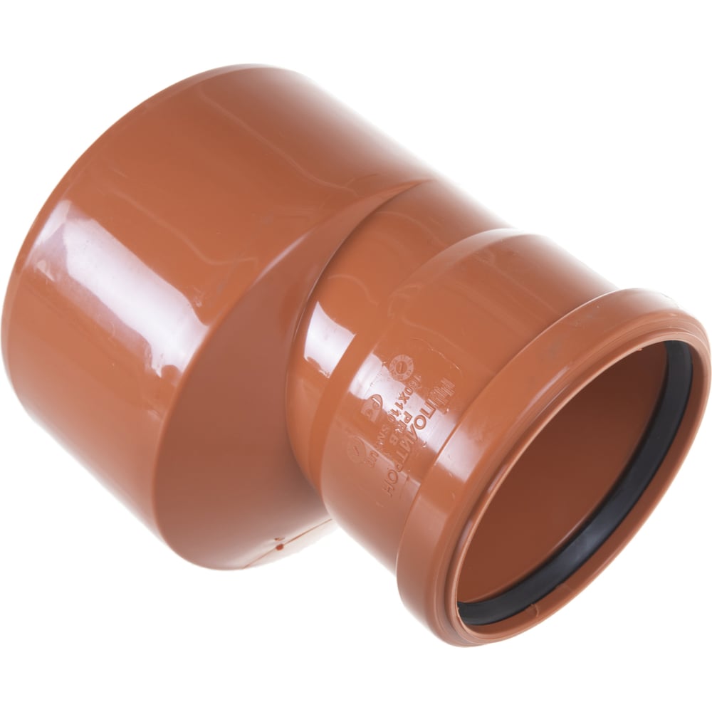 Переход эксцентрический для наружной канализации PRO AQUA TERRA PP 160/110 PPH4016011