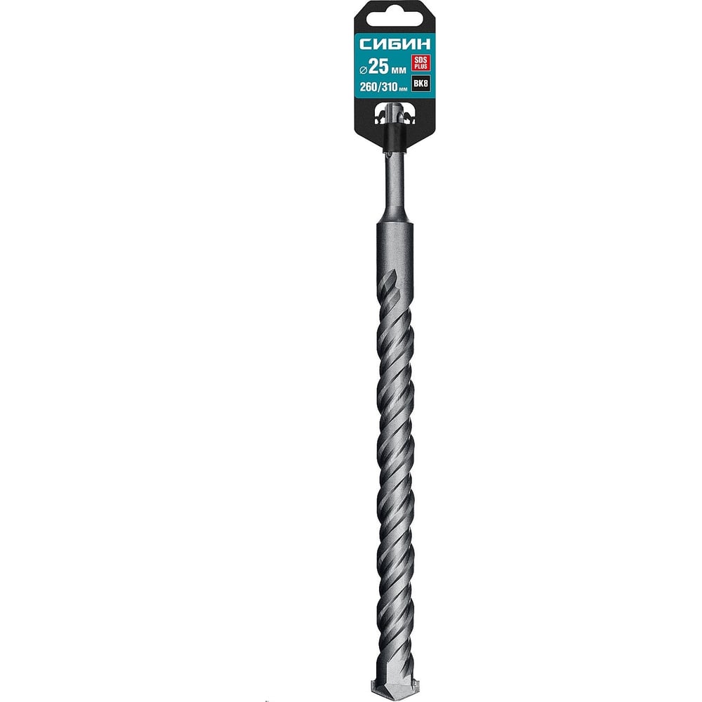 Бур (25х310 мм; SDS-plus) СИБИН 29312-310-25