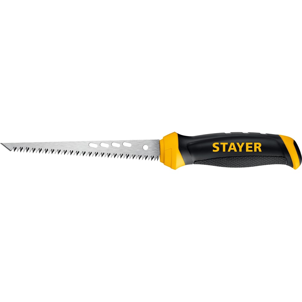 Выкружная ножовка по гипсокартону STAYER Drywall 160 мм 15173_z02