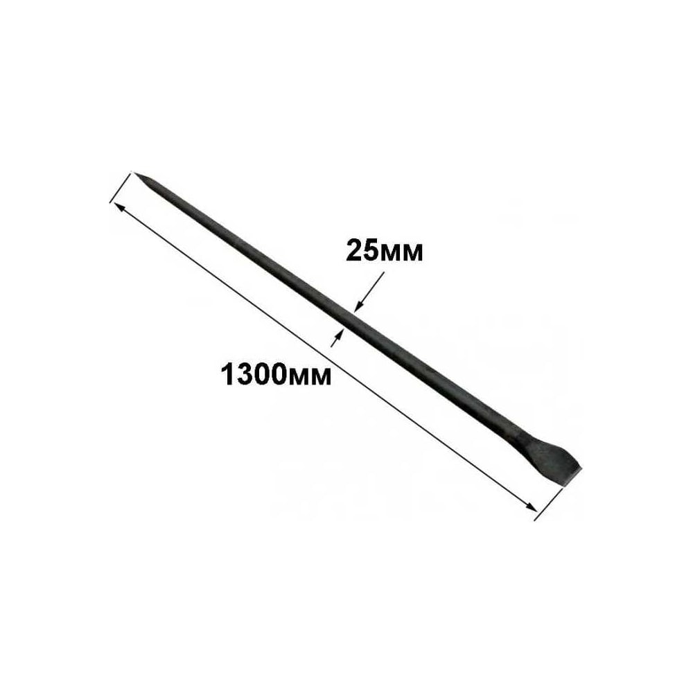 Строительный лом Зубр 1300 мм, 25 мм, круглый, 2180-1.3_z02