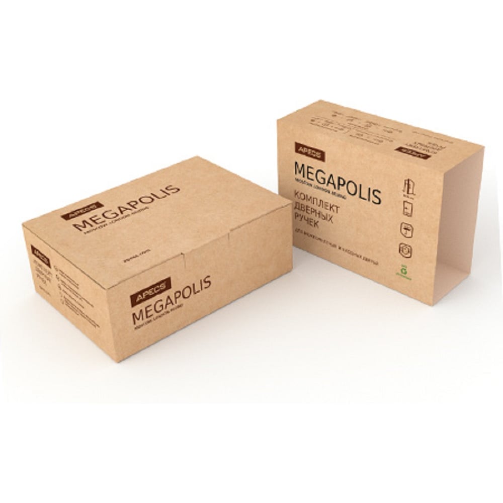 Дверные ручки APECS Seoul" H-0826-A-CR 22697 00022697