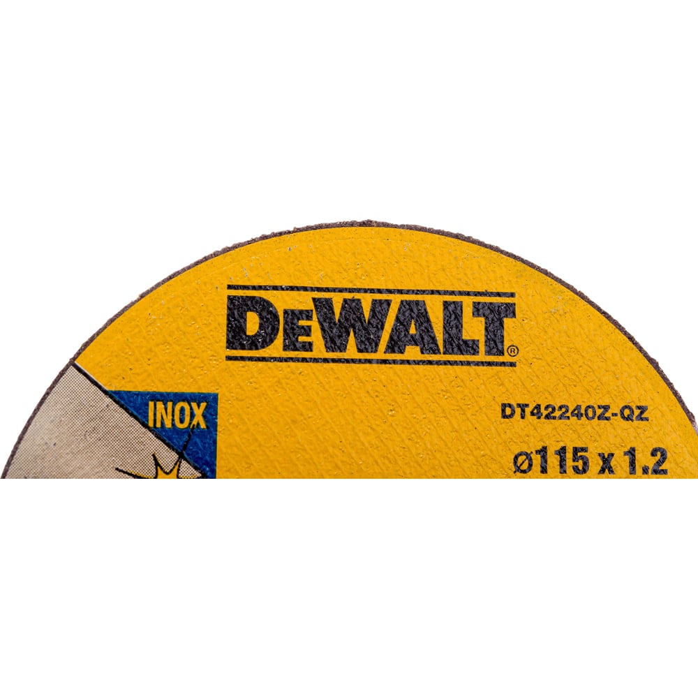 Круг Dewalt отрез. п/мет. INDUSTRIAL, 115x1.2мм DT42240Z DT42240-XJ
