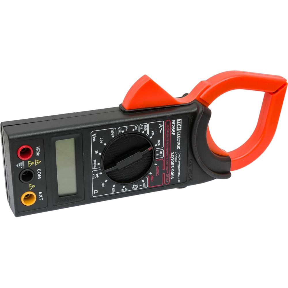 Токоизмерительные клещи TDM ELECTRIC МастерЭлектрик SQ1005-0006