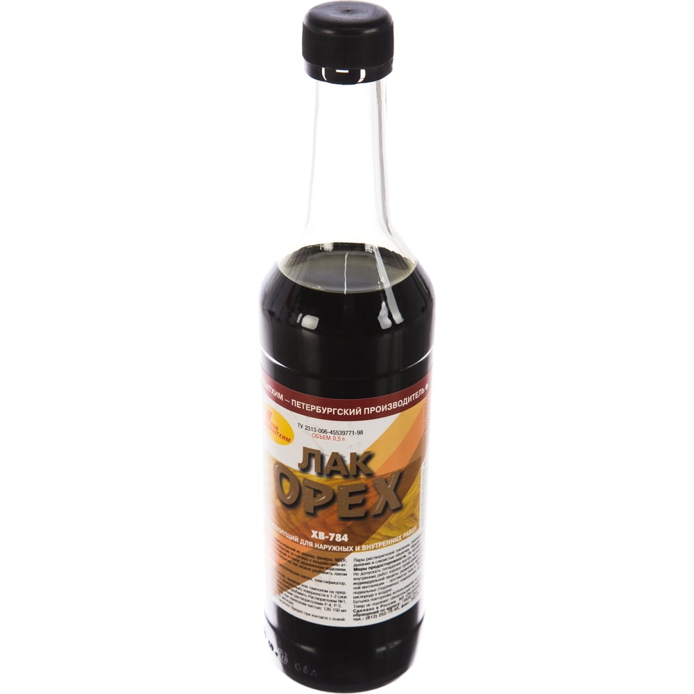 Лак ХВ-784 НОВБЫТХИМ орех, 0.5 л 1776