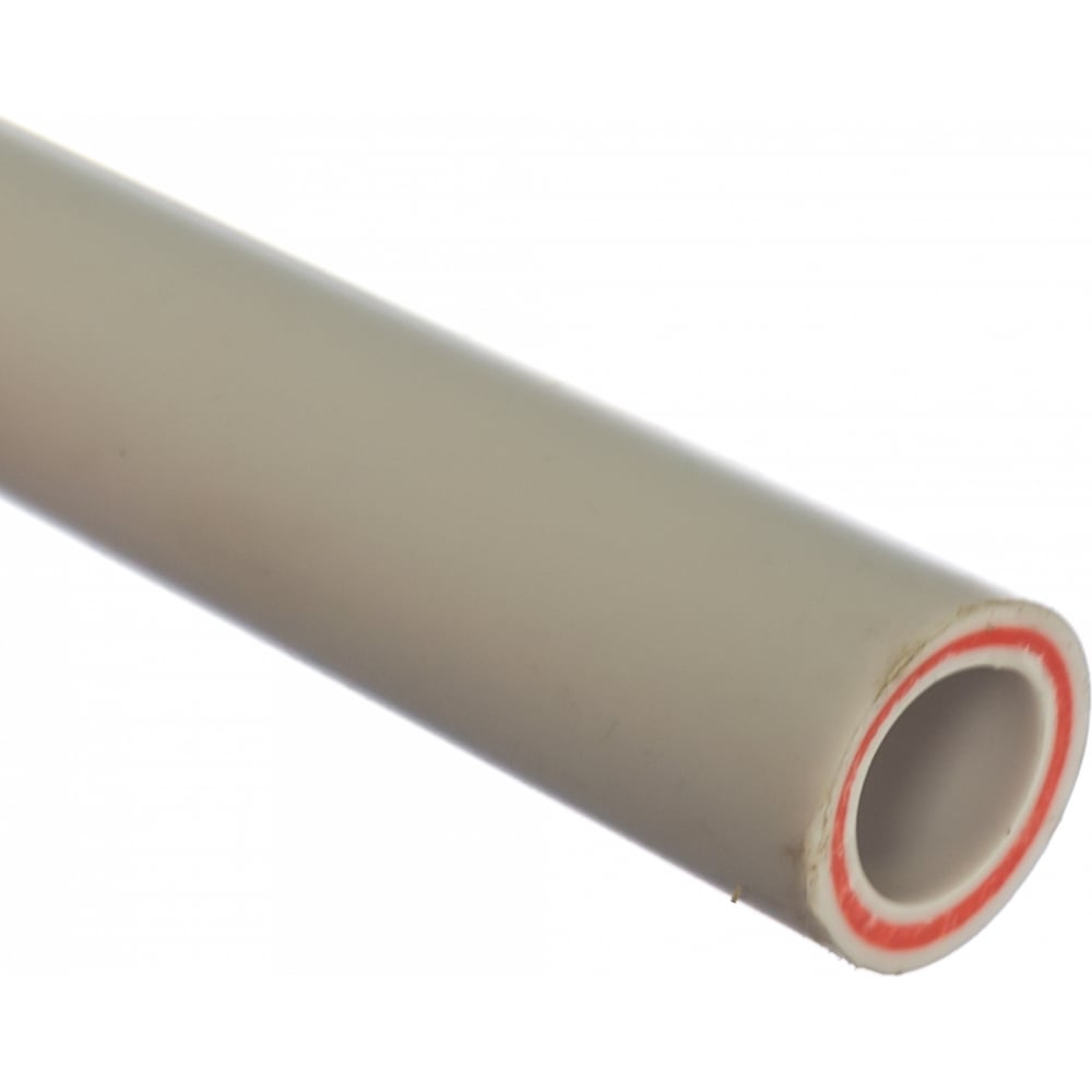 Армированная стекловолокном труба PRO AQUA PP-R RUBIS SDR 6 Белая d-32 мм 4 м PA37012P