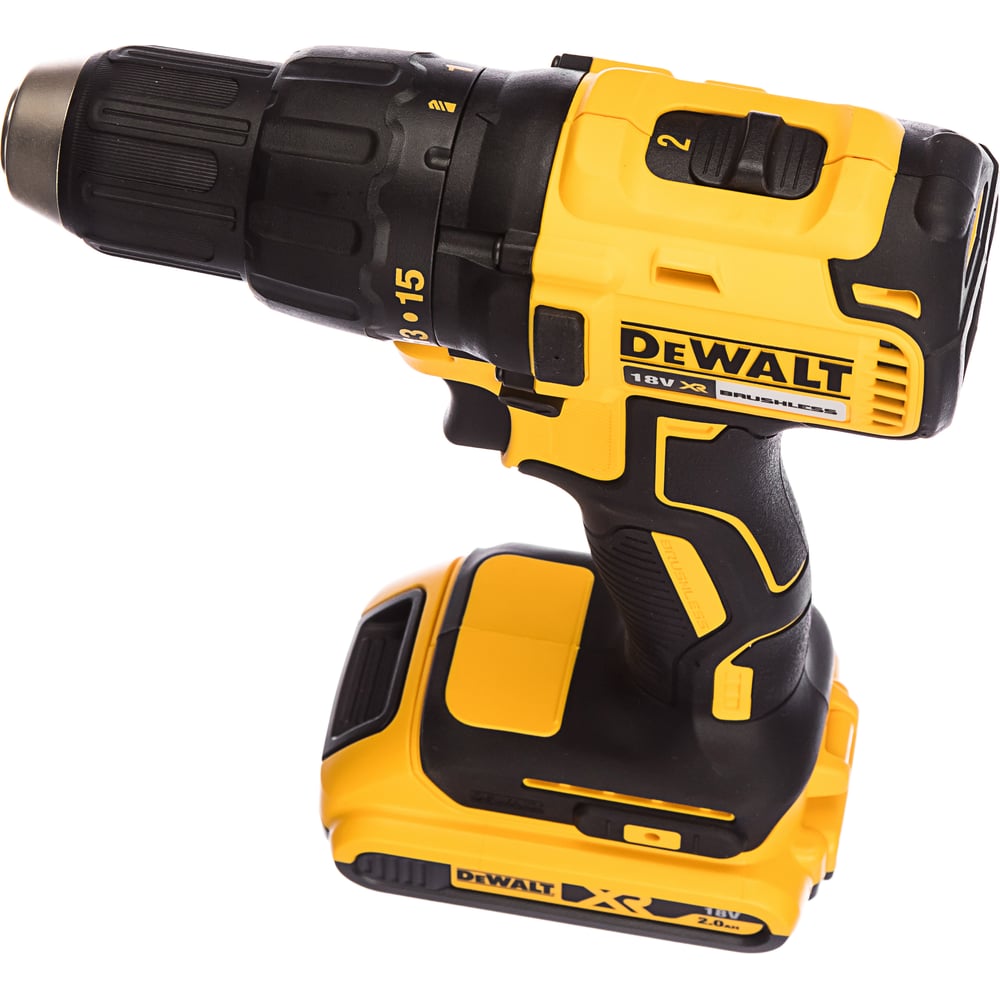 Беcщеточная дрель-шуруповерт DEWALT DCD777D2T