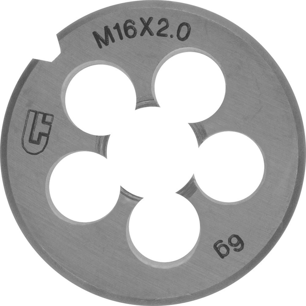 Плашка М16x2,0 мм СИБРТЕХ 77044