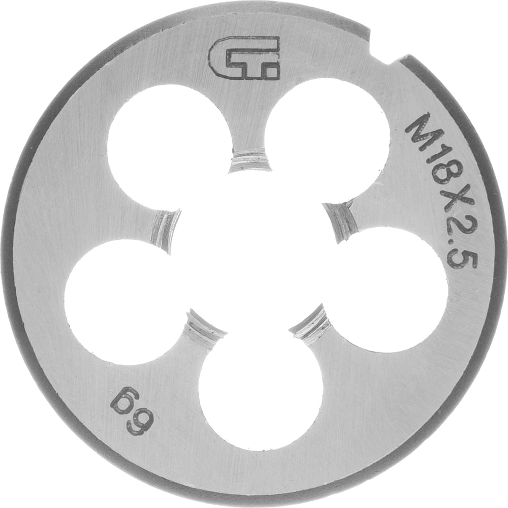 Плашка М18 х 2,5 мм СИБРТЕХ 77052