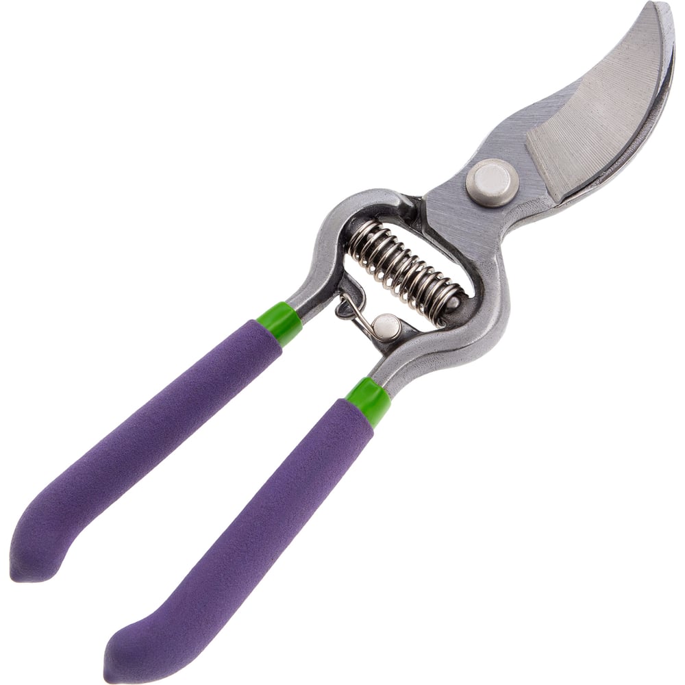 Секатор 200 мм, пружина возвратная спирал.типа, легированная сталь, обрезинен.ручки PALISAD 60561