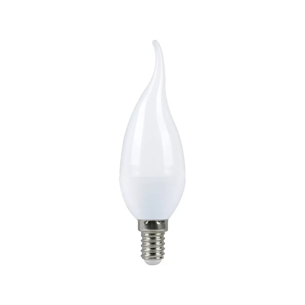Светодиодная лампа Smartbuy LED свеча на ветру, матовая C37-07W/4000/E14 SBL-C37Tip-07-40K-E14