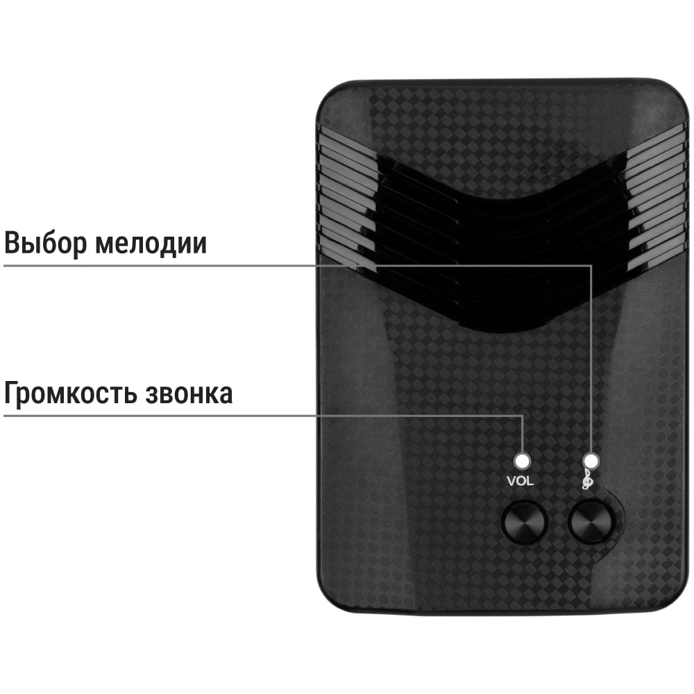 Беспроводной звонок TDM ELECTRIC ЗБР-11/М1-36М SQ1901-0010